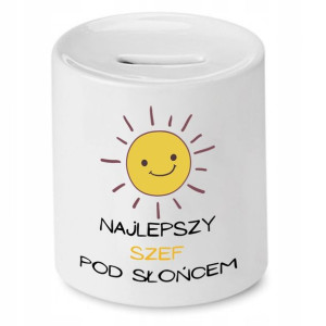 Skarbonka Dla Szefa Najlepszy Pod Słońcem