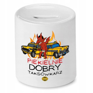 Skarbonka Dla Taksówkarza Piekielnie Dobry