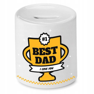 Skarbonka Dla Taty Best Dad I Love You Prezent
