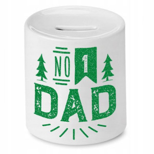 Skarbonka Dla Taty Nomber #1 Dad Prezent