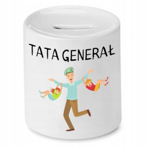 Skarbonka Dla Taty Ojca Tata Generał Prezent