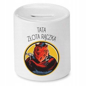 Skarbonka Dla Taty Tata Złota Rączka Prezent