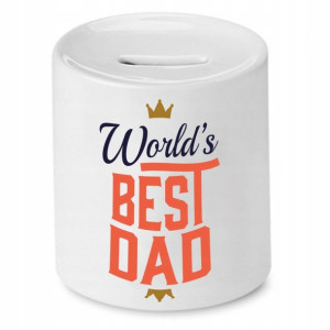 Skarbonka Dla Taty World's Best Dad Najlepszy Tata