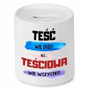 Skarbonka Dla Teściowej Teściowa Wie Wszystko