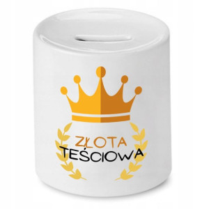 Skarbonka Dla Teściowej Złota Teściowa Prezent