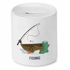 Skarbonka Dla Wędkarza Fishing Prezent