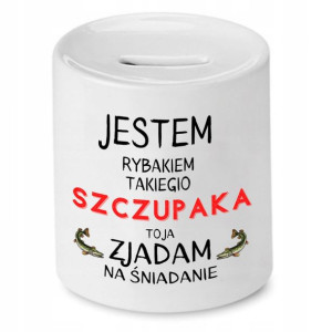 Skarbonka Dla Wędkarza Jestem Rybakiem Prezent