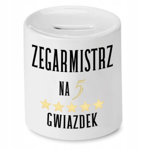 Skarbonka Dla Zegarmistrza Na Pięć Gwiazdek