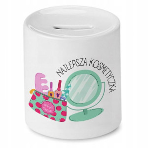 Skarbonka Kosmetyczki Najlepsza Kosmetyczka