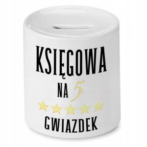 Skarbonka Księgowej Księgowego Na 5 Gwiazdek