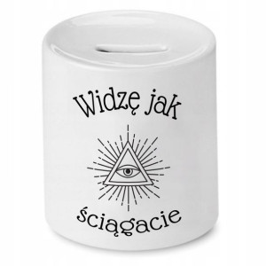 Skarbonka Na Dzień Nauczyciela Widzę Jak Ściągacie