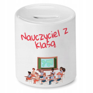 Skarbonka Na Dzień Nauczyciela Z Klasą Prezent