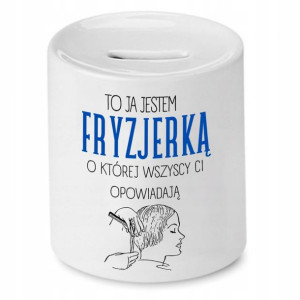 Skarbonka Fryzjera Fryzjerki Ja Jestem Fryzjerką