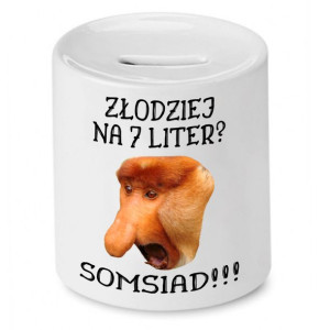 Skarbonka Nosacza Janusza Złodziej Na 7 Liter