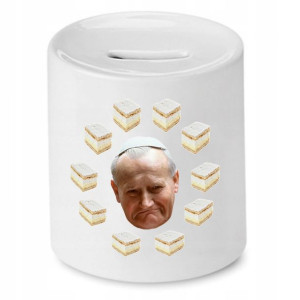 Skarbonka Papież Papaj Jan Paweł Ii Prezent
