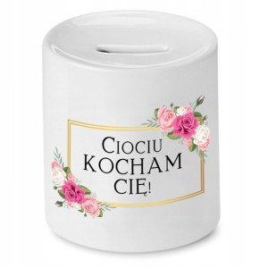 Skarbonka Prezent Dla Cioci Ciociu Kocham Cię
