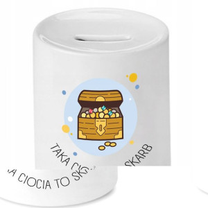 Skarbonka Prezent Dla Cioci Taka Ciocia To Skarb