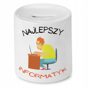 Skarbonka Informatyka Najlepszy Informatyk Prezent