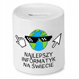Skarbonka Informatyka Najlepszy Na Świecie Prezent