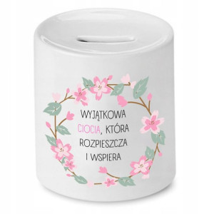 Skarbonka Prezent Dla Cioci Wyjątkowa Ciocia
