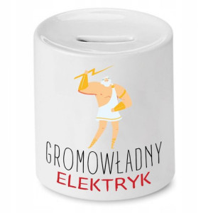 Skarbonka Prezent Dla Elektryka Gromowładny