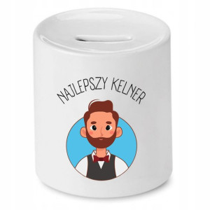 Skarbonka Prezent Dla Kelnera Najlepszy Kelner