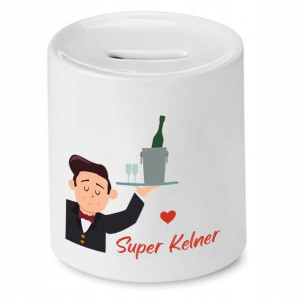 Skarbonka Prezent Dla Kelnera Super Kelner