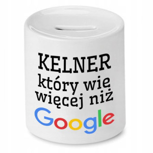 Skarbonka Prezent Dla Kelnera Wie Więcej Niż