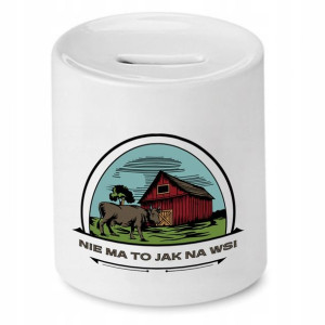 Skarbonka Prezent Dla Rolnika Nie Ma To Jak Na Wsi