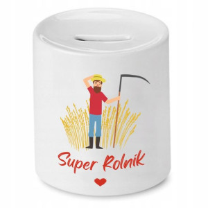 Skarbonka Prezent Dla Rolnika Super Rolnik