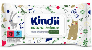 Chusteczki Kindii Natural Balansea'60