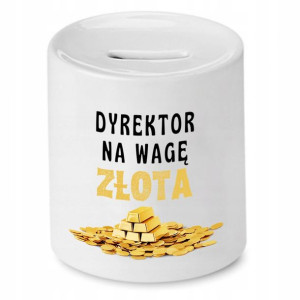Skarbonka Prezent Idealny Dla Dyrektora Na Wagę