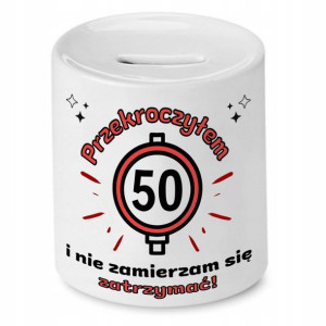 Skarbonka Prezent Na Urodziny 50 50te 50-te