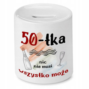 Skarbonka Prezent Na Urodziny 50 50te 50-te