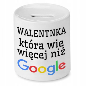 Skarbonka Prezent Walentynka Wie Więcej Niż Google