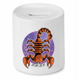 Skarbonka Prezent Znaki Zodiaku Zodiakara Skorpion
