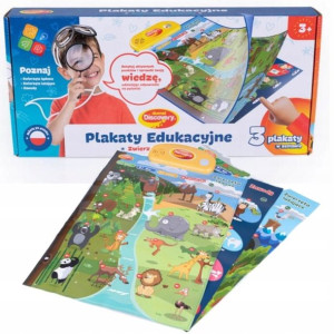 Dumel Plakaty edukacyjne Zwierzęta i zawody