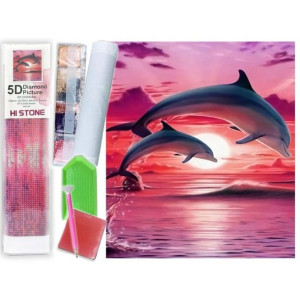 Diamentowa Mozaika 48783 Delfiny Norimpex