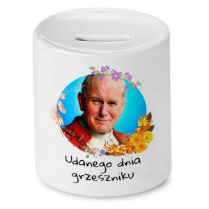 Skarbonka Śmieszna Papież Jan Paweł Ii Polak Papaj
