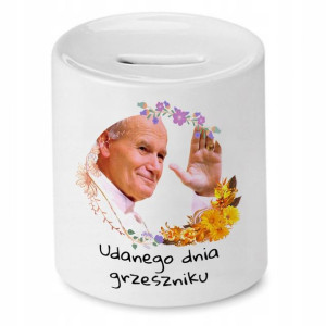 Skarbonka Śmieszna Papież Jan Paweł Ii Polak Papaj