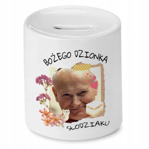 Skarbonka Śmieszna Papież Jan Paweł Ii Polak Papaj