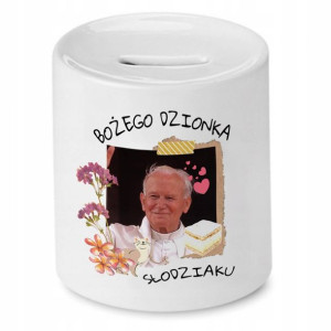 Skarbonka Śmieszna Papież Jan Paweł Ii Polak Papaj