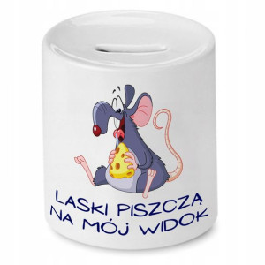 Skarbonka Śmieszna Zabawna Laski Piszczą Prezent