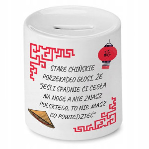 Skarbonka Śmieszna Zabawna Stare Chińskie