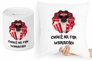 Zabawny Zestaw Poduszka + Skarbonka Prezent
