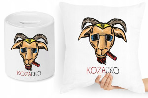 Zabawny Zestaw Poduszka + Skarbonka Prezent