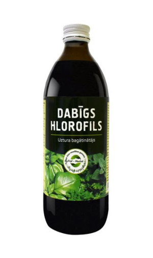 Naturalny chlorofil 500 ml bez konserwantów