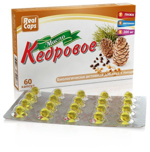 Olej cedrowy 60 kaps 300 mg