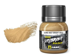Farba akrylowa Bright gold A.MIG0627 AMMO Mig