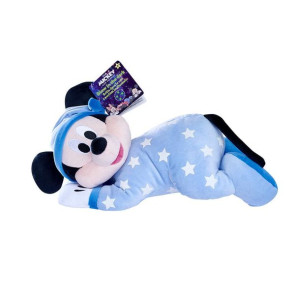 Maskotka Myszka Miki Mickey leżąca ze świecącymi elementami 30cm Śpij dobrz